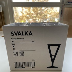 تصویر استکان ایکیا مدل SVALKA بسته 6 عددی 