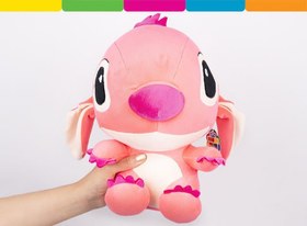 تصویر عروسک استیچ اورجینال صورتی سایز ۱ 