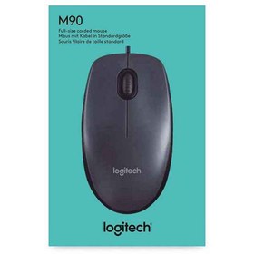 تصویر ماوس باسیم لاجیتک M90 M90 Wired USB Mouse