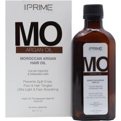 تصویر روغن آرگان پرایم مدل MO تقویت کننده مو 100 میل Prime Argan Oil Hair Oil 100ml