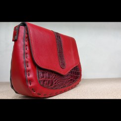 تصویر کیف دوشی زنانه چرم اصل رنگ متنوع 