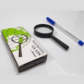 تصویر ذره بین دسته دار کوچک 