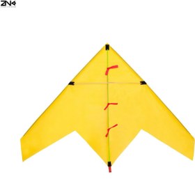 تصویر دلتا کایت تک رنگ زرد مدل M 