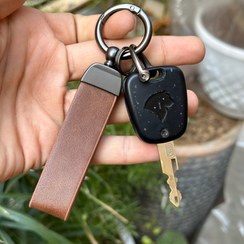 تصویر جا سوییچی چرمی 