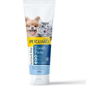 تصویر خمیر دندان سگ و گربه پت گارد وزن 100 گرم PetGuard dog cat toothpaste w100 grams