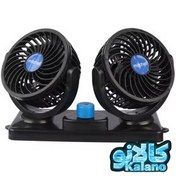 تصویر پنکه دوقلوی مخصوص داشبورد خودرو 