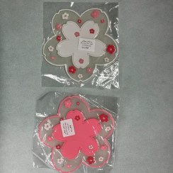 تصویر زیربشقابی سیلیکونی شکوفه 11026 