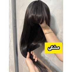 تصویر تل مویی کل سر چتری دار - مشکی 