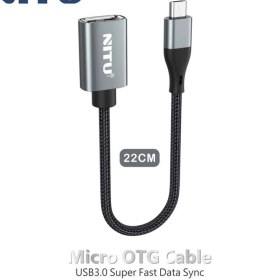 تصویر مبدل (او تی جی) میکرو به USB-A نیتو مدل NT-CN20 