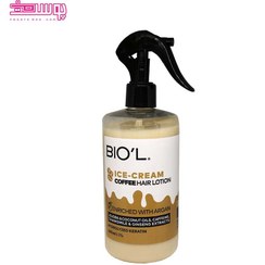 تصویر لوسیون مو بیول مدل بستنی قهوه حجم ۴۰۰ میلی لیتر بدون آبکشی 