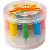 تصویر مدادشمعی جادویی ۱۲ رنگ سطلی 