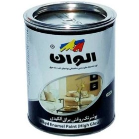 تصویر رنگ روغنی مشکی براق ربی 