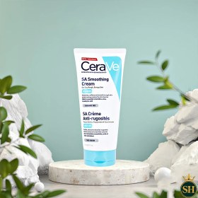 تصویر کرم مرطوب کننده و نرم کننده قوی سراوی Cerave مدل SA Smoothing cream حجم 177 میل | پوست خشک و زبر 7431354940