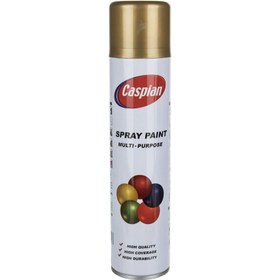 تصویر اسپری رنگ طلایی کاسپین وزن 295 گرم Caspian Gold Paint Spray 295gr