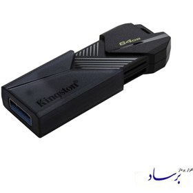 تصویر فلش مموری کینگستون 64 گیگابایت مدل DataTraveler Exodia Onyx USB 3.2 