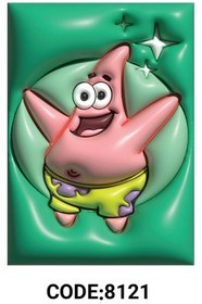 تصویر فرشینه طرح سه بعدی CODE:8121 