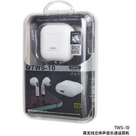 تصویر هندزفری بلوتوثی ریمکس مدل TWS-10 ا Airpod Remax TWS-10 Wireless Headset Airpod Remax TWS-10 Wireless Headset