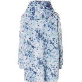 تصویر هودی حوله‌ای زنانه اسمارا ابر و بادی پتو هودی مدل 41639 