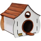 تصویر لانه پرنده رانزو گالری کد 0008 - قهوه ای تیره 