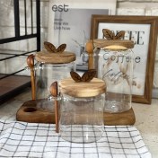 تصویر بانکه پیرکس قاشقدار برگ 