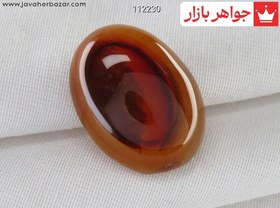 تصویر نگین عقیق باباقوری کد 112230 