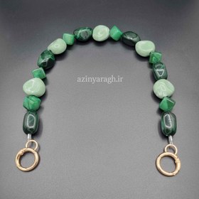 تصویر دسته کیف رزینی سبز 