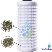 تصویر فیلتر توری پلاستیکی 10 اینچ جامبو 100 میکرون سوفیلتر 