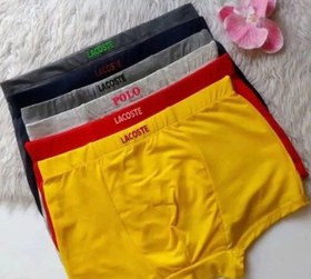 تصویر شورت مردانه نخی رنگی 