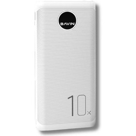 تصویر شارژر همراه باوین مدل PC 086 ظرفیت 10000 میلی آمپر ساعت Bavin PC 086 10000mAh Power Bank