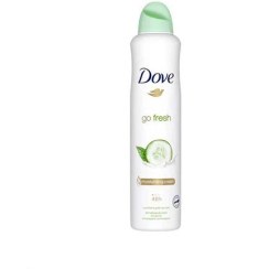 تصویر اسپری ضد تعریق زنانه داو با رایحه خیار و چای سبز حجم ۲۵۰ میلی لیتر 
