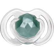 تصویر پستانک طرح الماس رنگی 6-0 ماه نابی Nuby 