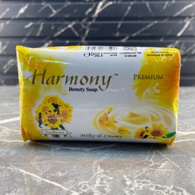 تصویر صابون گلیسیرین دار هارمونی Harmony رایحه گل آفتابگردان بسته 6 عددی harmony Beauty Soap Sunflower pack of 6