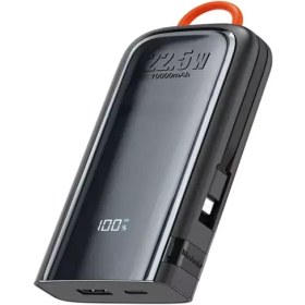 تصویر پاوربانک 10000 به همراه کابل لایتنینگ و تایپ‌سی مک‌دودو MCDODO MC-116 22.5W Power Bank 