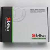 تصویر لنت ترمز کفشکی عقب نیسان اسبیکا SBIKA BRAKE PAD REAR