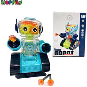 تصویر اسباب بازی ربات مدل چرخ دنده کد 662 