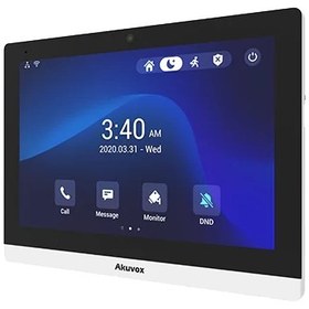 تصویر مانیتور 7 اینچ Akuvox مدل C315S Akuvox Touch Panel C315 S 7"