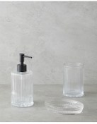 تصویر ست حمام AREKA 3 SET مجموعه شفاف 4.08.2025 English Home 