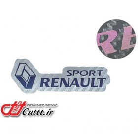 تصویر استیکر چسبی RENAULT SPORT کد 10462B 