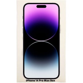تصویر کارتن اصلی گوشی اپل مدل iPhone 14 Pro Max Apple iPhone 14 Pro Max Box