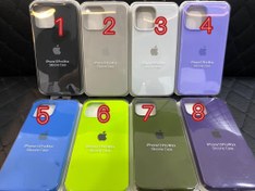 تصویر قاب سیلیکون اصلی iphone 13 pro max - شماره 11 silicon case iphone 13 promax