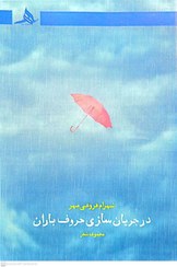 تصویر در جریان سازی حروف باران - شهرام فروغی مهر 