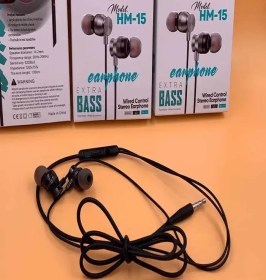 تصویر هندزفری سیمی ایکس مکس HANDSFREE X MAX HM-15 