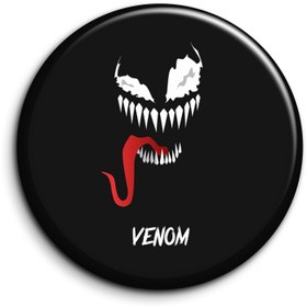 تصویر پیکسل طرح ونوم Venom کد 02 Venom Pixel code 02