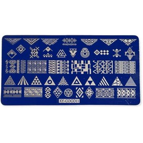 تصویر شابلون فلزی ناخن XY-COCO11 