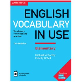 تصویر انگلیش وکبیولری این یوز المنتری ویرایش سوم | English Vocabulary in Use Elementary 3rd Edition English Vocabulary in Use Elementary 3rd Edition