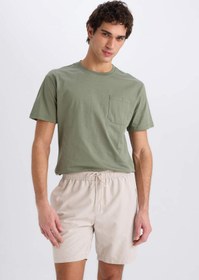 تصویر شورت دریایی کوتاه با طرح ستاره‌ای X2955AZ23HS - دفاکتو - Defacto -- 799606784- اورجینال 