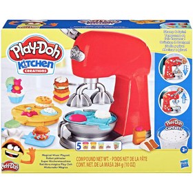 تصویر خمیر بازی Play-Doh مدل Magical Mixer Playset 