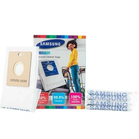 تصویر پاکت جاروبرقی سامسونگ میکروفیلتری نانو بسته 5 عددی وارداتی Imported nano microfilter Samsung vacuum cleaner envelope 5 pieces