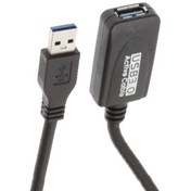 تصویر کابل افزایش طول USB3.0 فرانت مدل fn-u3cf50 طول 5 متر Faranet USB 3.0 Extension Active Cable 5M(Chipset) - fn-u3cf50
