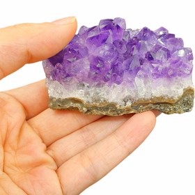 تصویر سنگ راف آمیتیست amethyst prism